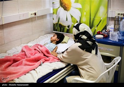 بخش کودکان مشکوک به کرونا در بیمارستان طالقانی گرگان