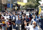 پیکر شهید مدافع حرم در ورامین تشییع شد
