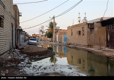 معضل فاضلاب در شهر آبادان