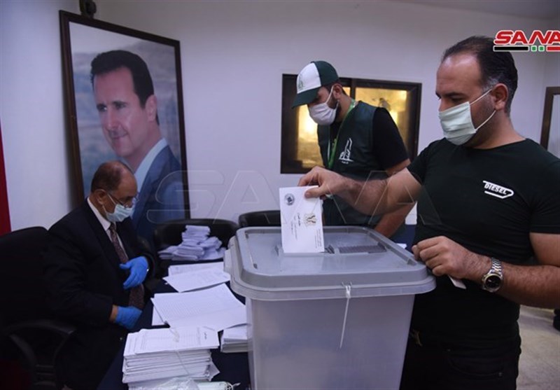 پیام حضور مردم سوریه در پای صندوق‌های رای به محور جنگ‌افروزان حامی تروریسم