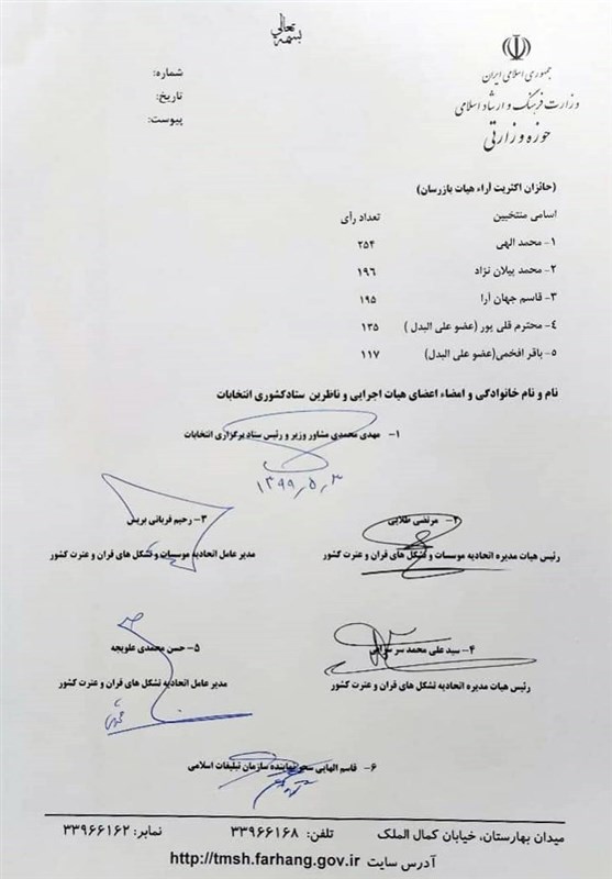 اسامی هیئت مدیره و بازرسان اتحادیه کشوری مؤسسات قرآنی اعلام شد