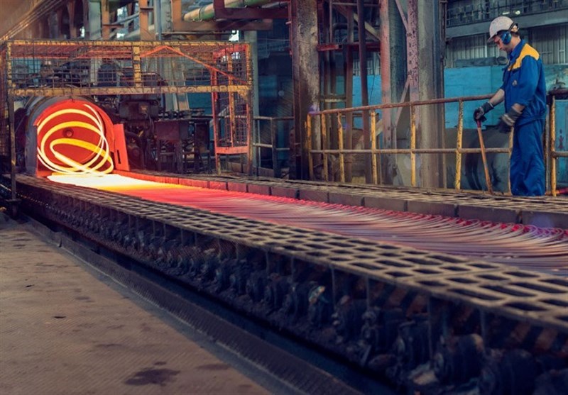 گروه ملی فولاد ایران رکورد 5ساله را در سال جهش تولید شکست/تولید کلاف آجدار سایز 6 در کارخانه نوردمیلگرد و مفتول