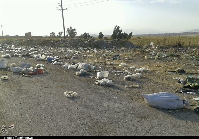 کهگیلویه و بویراحمد| تجمع انبوه زباله‌ها در روستای سمغان و تنفس سخت در روزهای گرم + تصاویر