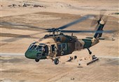 سرنگونی بالگرد ارتش افغانستان توسط طالبان
