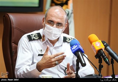 نخستین نشست خبری رئیس جدید پلیس راهور تهران بزرگ