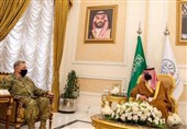 دیدار معاون وزیر دفاع عربستان و رئیس ستاد مشترک ارتش آمریکا در ریاض