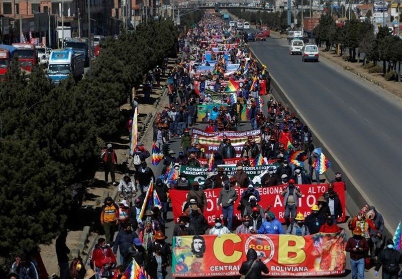 ادامه اعتراضات بولیوی در اعتراض به تعویق انتخابات
