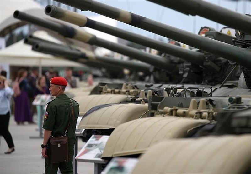 ارائه انواع تسلیحات و تجهیزات نظامی روسیه در نمایشگاه &quot;ارتش-2020&quot;