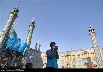 مراسم دعای عرفه در امامزاده محمد هلال بن علی - آران و بیدگل کاشان