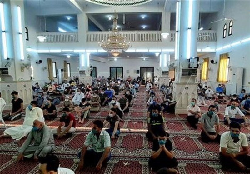 نماز عید قربان در سوریه در بین تدابیر پیشگیرانه و بهداشتی برگزار شد