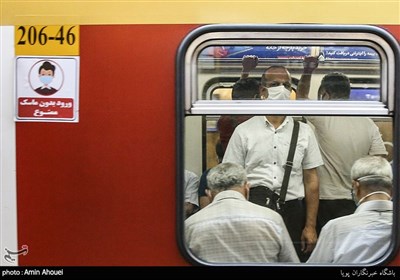 الزام استفاده از ماسک در مترو و مکان های عمومی