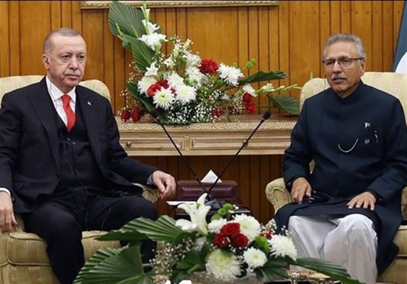 اردوغان در تماس با رئیس جمهور پاکستان مجددا بر حمایت از مسلمانان کشمیر تاکید کرد