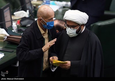 بیژن نوباوه در جلسه علنی مجلس شورای اسلامی