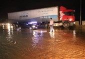تهران| وقوع سیل و آبگرفتگی پیاپی در سومین محور تردد کشور؛ وزارت نیرو ورود کند