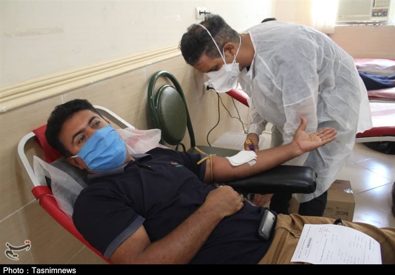 هرمزی‌ها به نیابت از مولی الموحدین حضرت علی(ع) خون اهدا کردند+تصاویر