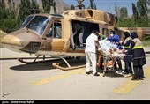 پرواز هوانیروز تبریز برای نجات یک شهروند در شهرستان اهر
