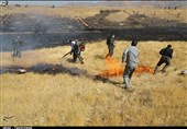 مانور اطفاء حریق در شهرستان ساوجبلاغ برگزار شد+تصاویر