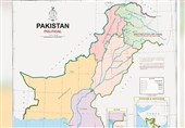 پاکستان نقشه رسمی جدید منتشر کرد