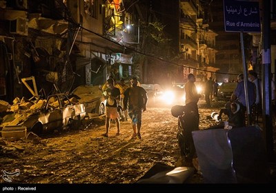 انفجار روز گذشته در بیروت
