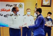 فرمانده نیروی انتظامی استان البرز از خبرنگاران تقدیرکرد