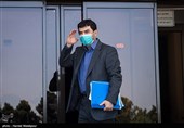 حسین مدرس خیابانی سرپرست وزارت صنعت، معدن و تجارت در حاشیه جلسه هیئت دولت