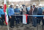 نخستین خط تولید لولههای جریانی صنعت نفت در خوزستان افتتاح شد