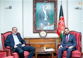 امینیان در کابل: ایران از روند صلح افغانستان حمایت می‌کند