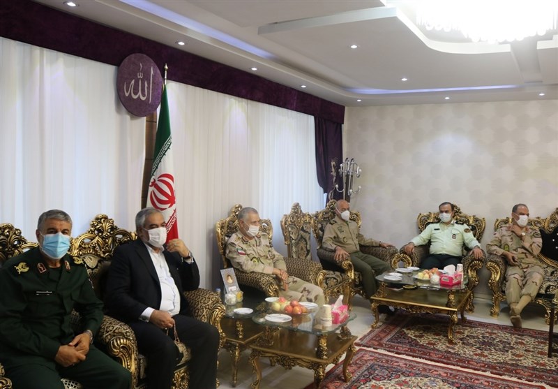دیدار فرمانده مرزبانی ناجا با اعضای شورای تأمین کردستان به روایت تصویر