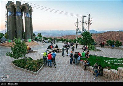 عینالی بزرگترین تفرجگاه کوهستانی ایران