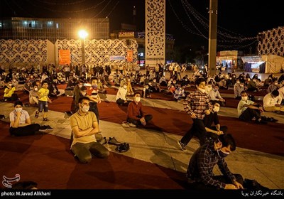 مراسم جشن عید غدیر در میدان امام حسین (ع)