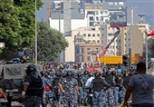 درگیری‌ها در بیروت|المنار: درگیری و اغتشاش در ورودی میدان پارلمان ادامه دارد