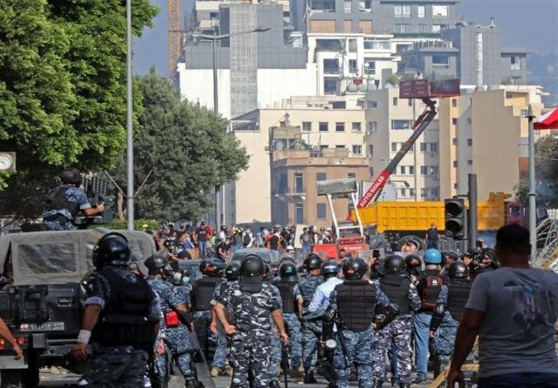 المنار: درگیری‌ها در مرکز بیروت تشدید شد