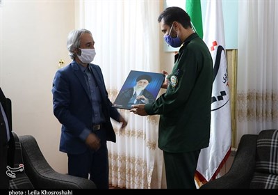 مدیرکل بنیاد حفظ آثار و نشر ارزشهای دفاع مقدس کرمان از دفتر استانی تسنیم بازدید کرد + تصاویر