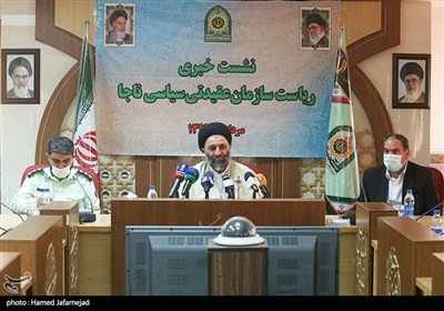 نشست خبری حجت الاسلام سید علیرضا ادیانی رئیس سازمان عقیدتی سیاسی نیروی انتظامی