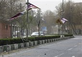 سرعت باد در استان زنجان به 90 کیلومتر بر ساعت می‌رسد