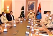 ملاقات سران اپوزیسیون با فرمانده ارتش پاکستان و تاکید بر دوری ارتش از سیاست