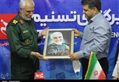 فرمانده قرارگاه "شهید ناصری" سپاه از دفتر استانی تسنیم در خراسان جنوبی بازدید کرد