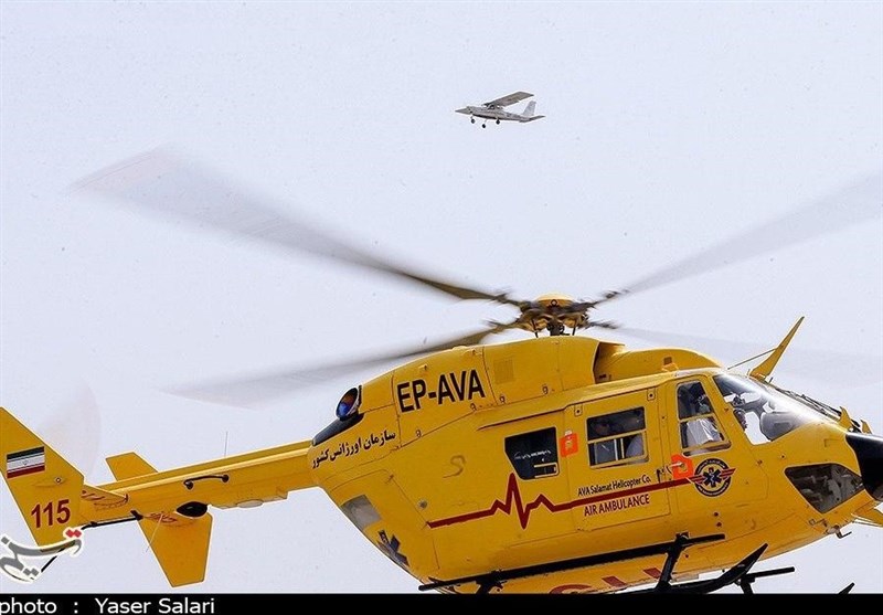 هنوز علت انتقال بالگرد اورژانس هوایی گناباد به تهران معلوم نیست