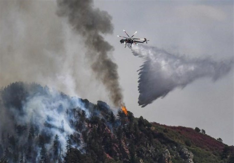 آتش سوزی بیش از 60 هزار هکتار جنگل در 3 ایالت آمریکا را نابود کرد