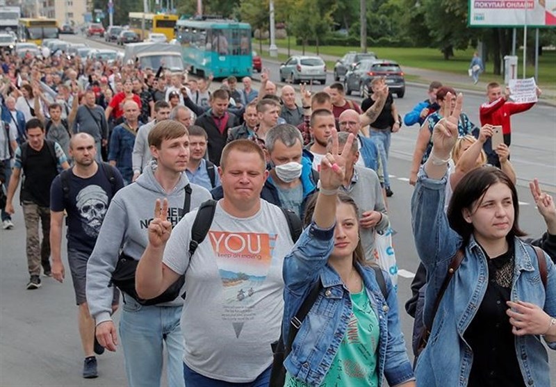اوکراین نقش اتباعش در اعتراضات در بلاروس را رد کرد