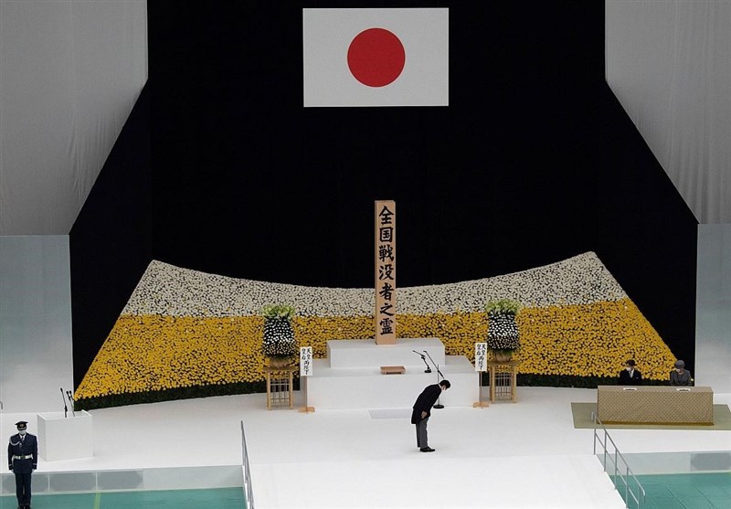 سایه کرونا بر مراسم سالگرد پایان جنگ جهانی دوم در ژاپن