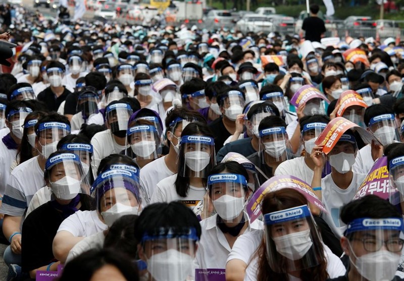 خیز دوباره کرونا در کره جنوبی/ رکورد جدید با ابتلای 1079 نفر به کرونا