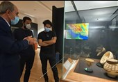 پورناظری و جدیدی به تماشای موزه ملی ایران رفتند