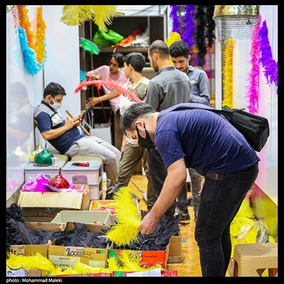 People in Iranian Capital Preparing for Mourning Season of Muharram