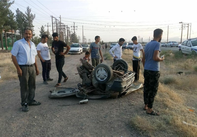 تصادف خونین در محور تربت جام / 2 نفر کشته و 6 نفر مصدوم شدند+تصویر- اخبار  خراسان رضوی - اخبار استانها تسنیم | Tasnim