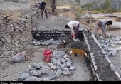 تلاش جهادی سپاه برای محرومیت زدایی از روستاهای میناب / اجرای 36 پروژه طی 3 سال+تصاویر