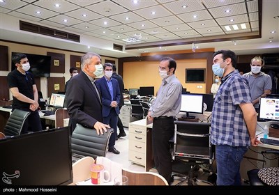 بازدید سیدرضا صالحی امیری رئیس کمیته ملی المپیک از تحریریه ورزشی خبرگزاری تسنیم