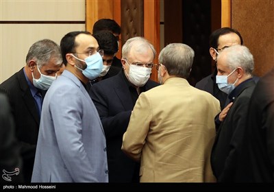 سعید نمکی وزیر بهداشت در مراسم بزرگداشت روز پزشک