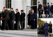 برگزاری تشییع جنازه برادر ترامپ در کاخ سفید بدون رعایت پروتکل‌های بهداشتی