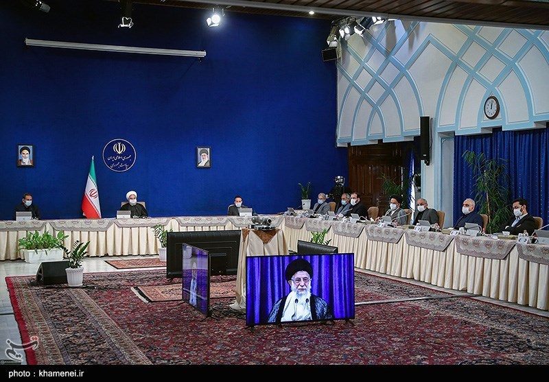 10 محور از بیانات امام خامنه‌ای در دیدار هیئت دولت| از لزوم &quot;ارائه گزارش به مردم&quot; تا توجه به نهضت قطعه‌سازی